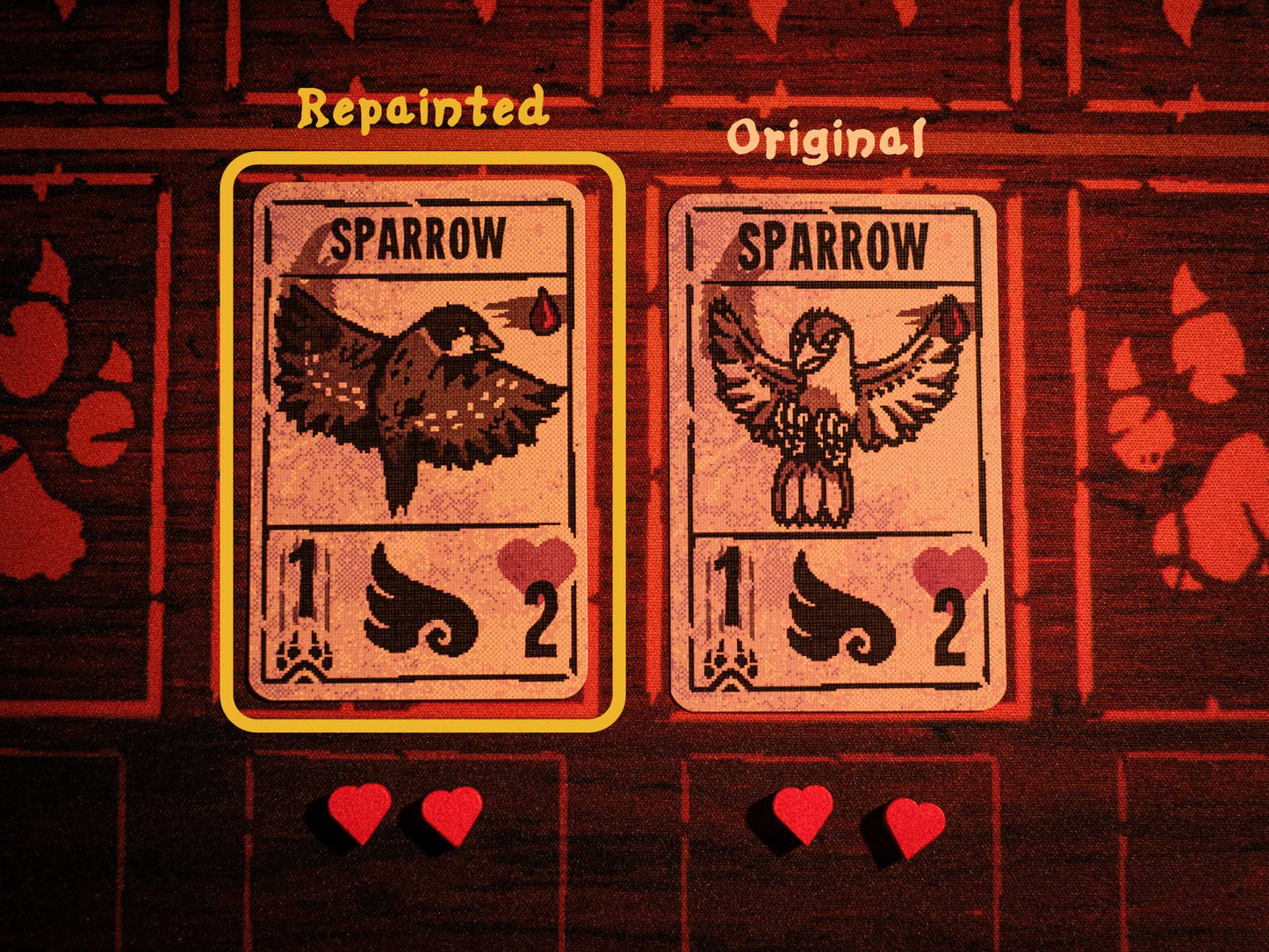 Repainted Project - Inscryption Cards