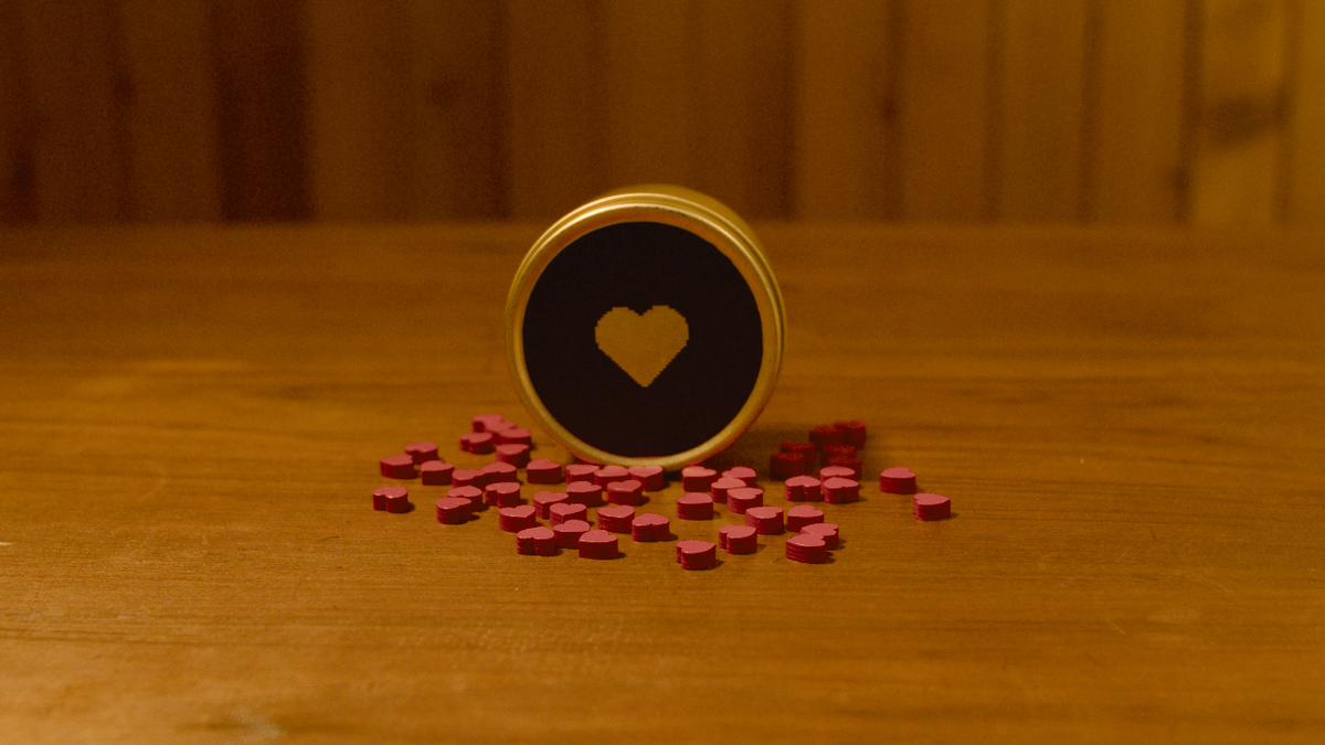 Token Heart Box Heart Tokens – Cryptic Crafter