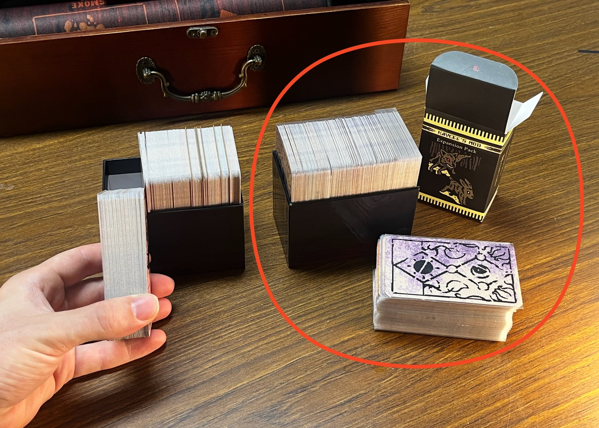 Kaycee's Mod Tuck Box (For Sleeved Cards) - In Stock – Cryptic Crafter